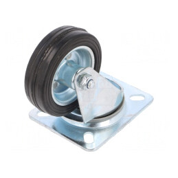 Roată de Transport 80mm 50kg | Electronic-mag.ro | Componente Electronice