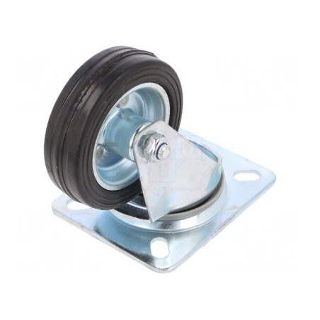 Roată de Transport 80mm 50kg | Electronic-mag.ro | Componente Electronice