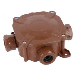 Cutie de Conexiuni pentru Perete 75x75x35mm | Electronic-mag.ro | Componente Electronice