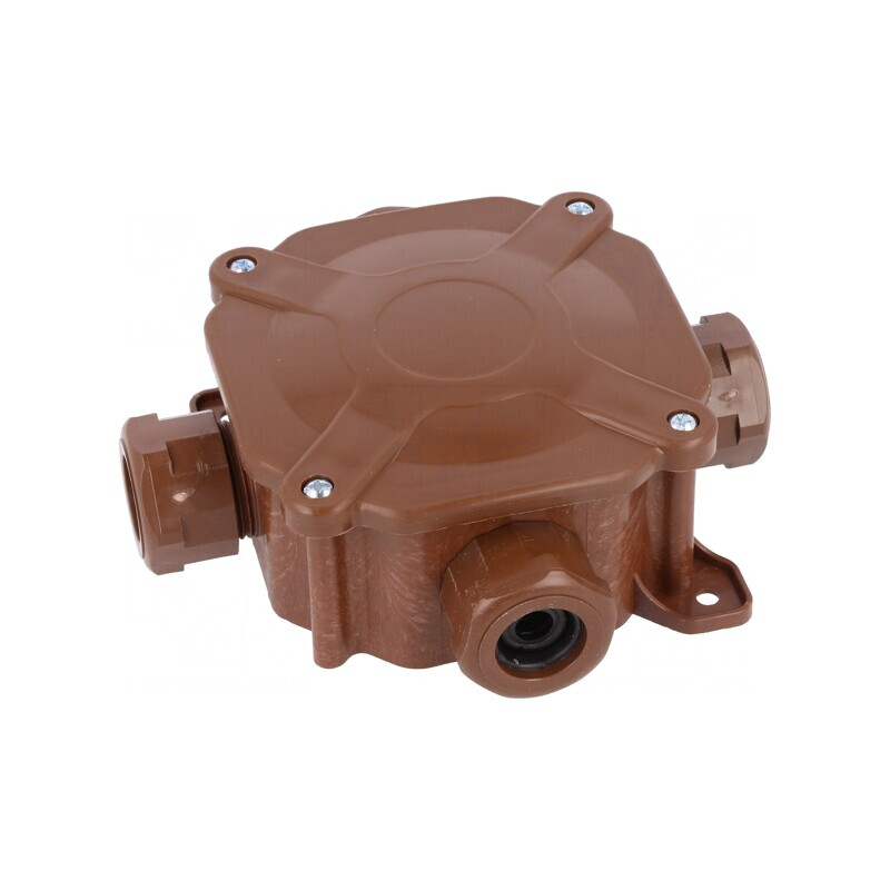 Cutie de Conexiuni pentru Perete 75x75x35mm | Electronic-mag.ro | Componente Electronice