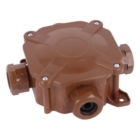 Cutie de Conexiuni pentru Perete 75x75x35mm | Electronic-mag.ro | Componente Electronice
