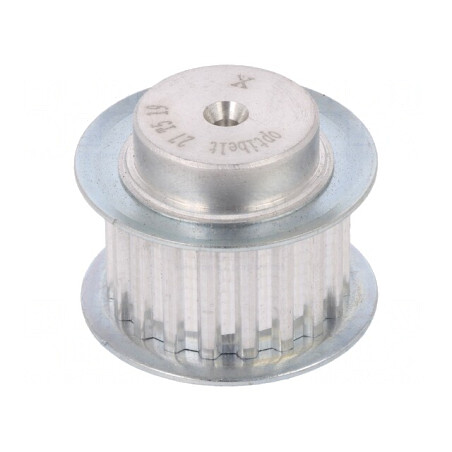 Roată de Curea T5 16mm Aluminiu | Electronic-mag.ro | Componente Electronice