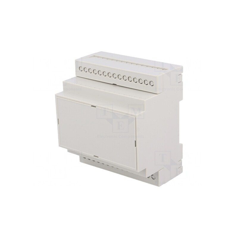 Carcasă pentru șină DIN ABS gri 90,2x83,6x57,5mm | Electronic-mag.ro | Componente Electronice Carcasă pentru șină DIN ABS gri 90,2x83,6x57,5mm | Electronic-mag.ro | Componente Electronice