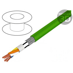Cablu Chainflex CF888 4x0,38mm2 pentru Transmitere Date | Electronic-mag.ro | Componente Electronice
