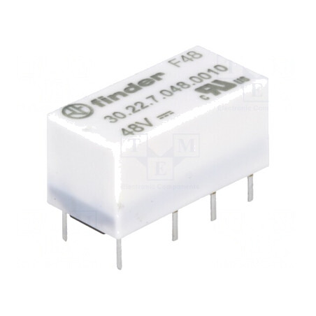 Releu Electromagnetic DPDT 48VDC 3A | Electronic-mag.ro | Componente Electronice