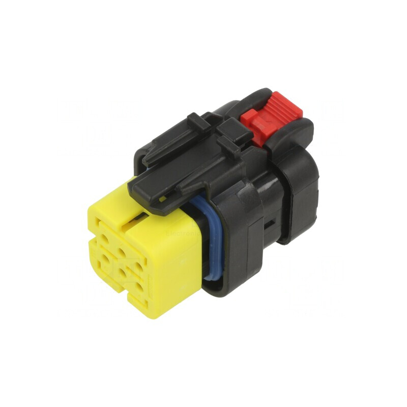 6-Pin Plug Assembly Key 3 | Electronic-mag.ro | Componente Electronice