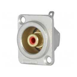 Conector RCA Mamă Aurit pentru Panou | Electronic-mag.ro | Componente Electronice