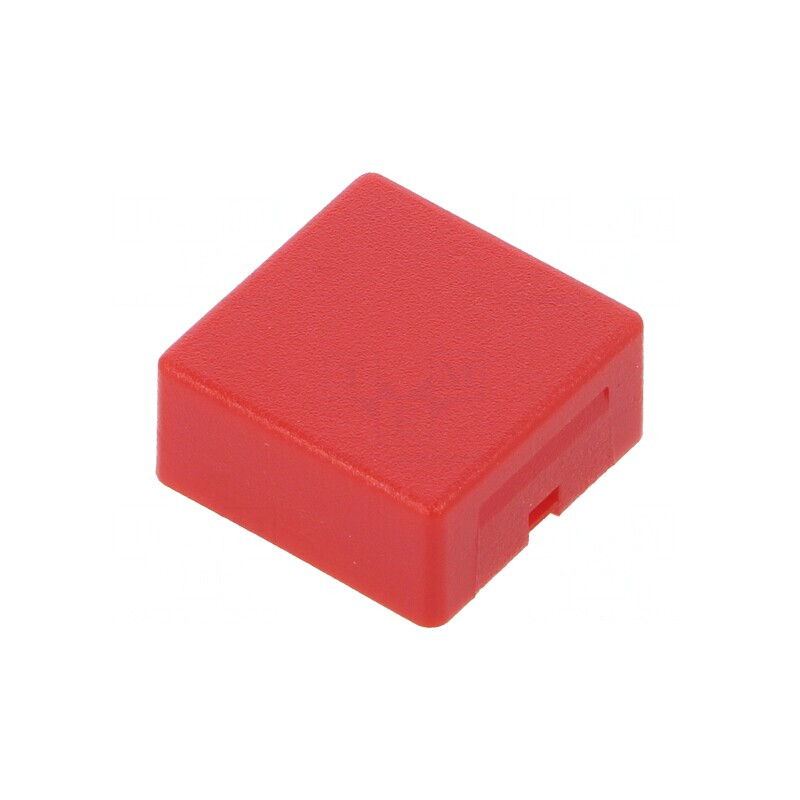 Tastă Pătrată Roșie AML 15x15mm | Electronic-mag.ro | Componente Electronice