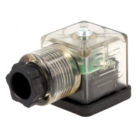 Conector Valvă Mufă 18mm 3PIN LED | Electronic-mag.ro | Componente Electronice