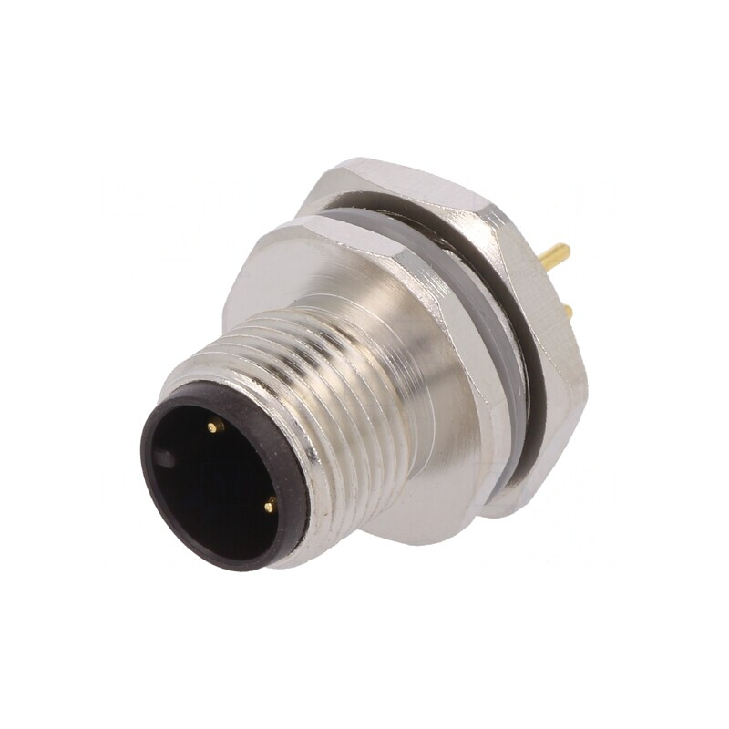 Soclu M12 3-Pin THT IP67 250V | Electronic-mag.ro | Componente Electronice Soclu M12 3-Pin THT IP67 250V | Electronic-mag.ro | Componente Electronice