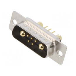 Mufă D-Sub 7 PIN pentru PCB THT 240V | Electronic-mag.ro | Componente Electronice