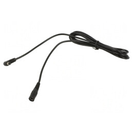 Cablu Alimentare DC 5,5/2,5 mm în unghi 1x0,5mm2 | Electronic-mag.ro | Componente Electronice