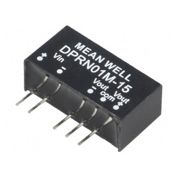 Convertor DC/DC 1W 11,4-13,2V la 15V/-15V | Electronic-mag.ro | Componente Electronice