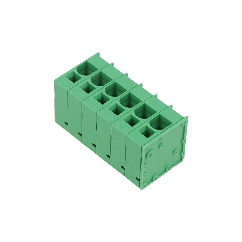 Regletă de conexiuni PCB 90° 10mm 6 piste 66A | Electronic-mag.ro | Componente Electronice Regletă de conexiuni PCB 90° 10mm 6 piste 66A | Electronic-mag.ro | Componente Electronice