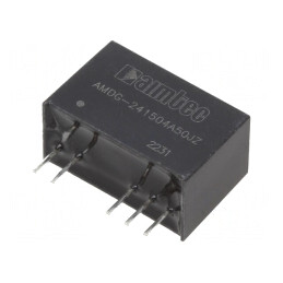 Convertor DC/DC 2,28W 21,6-26,4V la 15V 120mA | Electronic-mag.ro | Componente Electronice
