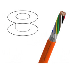 Cablu de Testare Hibrid MOTIONLINE® PREMIUM Portocaliu | Electronic-mag.ro | Componente Electronice