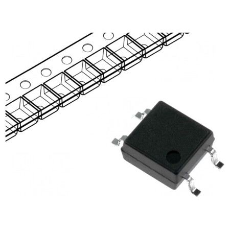 Releu Semiconductor Icom 3mA 120mA 350VAC 350VDC | Electronic-mag.ro | Componente Electronice