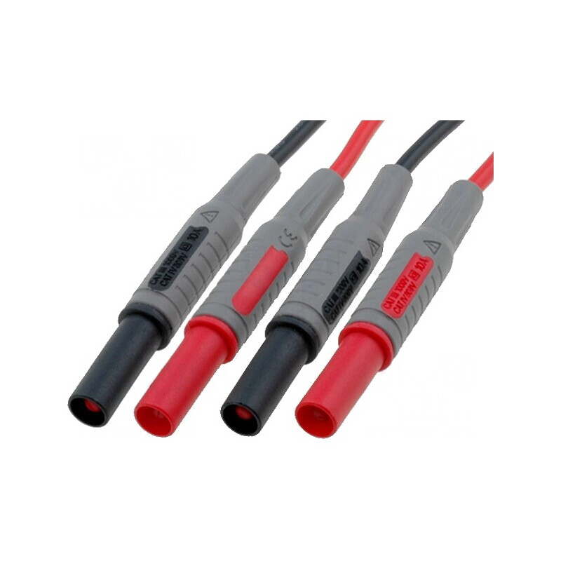 Cabluri de Măsurare 10A 1,2m Negru și Roșu | Electronic-mag.ro | Componente Electronice Cabluri de Măsurare 10A 1,2m Negru și Roșu | Electronic-mag.ro | Componente Electronice