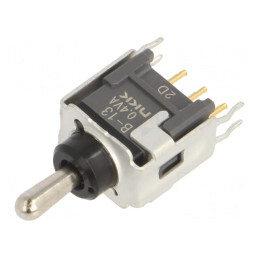 Comutator Basculant 3 Pini ON-OFF-ON 0,1A/28VAC | Electronic-mag.ro | Componente Electronice