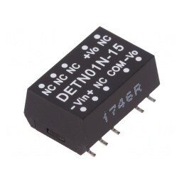 Convertor DC/DC 1W 21.6-26.4V la 15V/-15V | Electronic-mag.ro | Componente Electronice