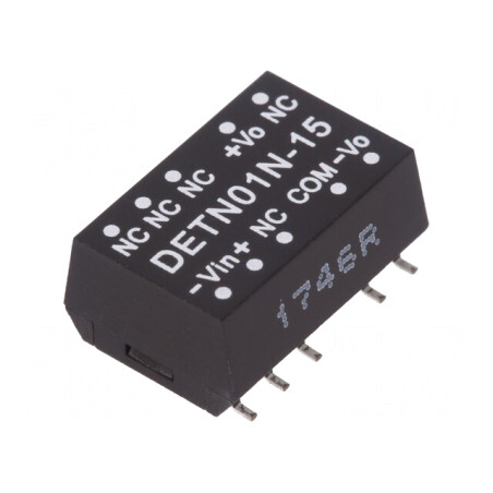 Convertor DC/DC 1W 21.6-26.4V la 15V/-15V | Electronic-mag.ro | Componente Electronice