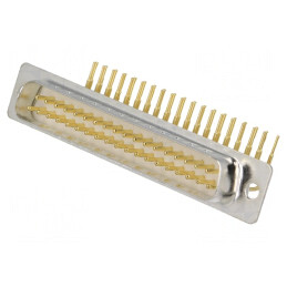 Conector D-Sub 37 PIN Tată PCB 90° THT | Electronic-mag.ro | Componente Electronice