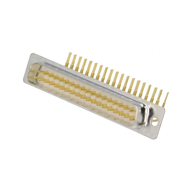 Conector D-Sub 37 PIN Tată PCB 90° THT | Electronic-mag.ro | Componente Electronice