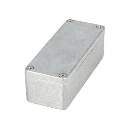 Carcasă Universală Aluminiu Natural 36x90x30mm | Electronic-mag.ro | Componente Electronice