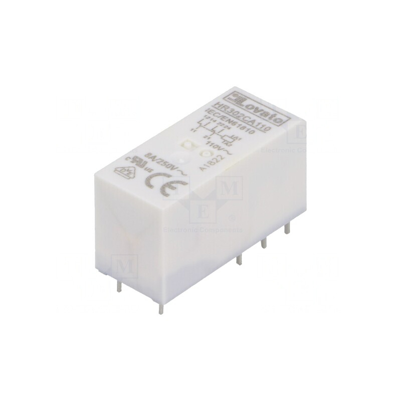 Releu Electromagnetic DPDT 110VAC 8A cu Soclu | Electronic-mag.ro | Componente Electronice Releu Electromagnetic DPDT 110VAC 8A cu Soclu | Electronic-mag.ro | Componente Electronice