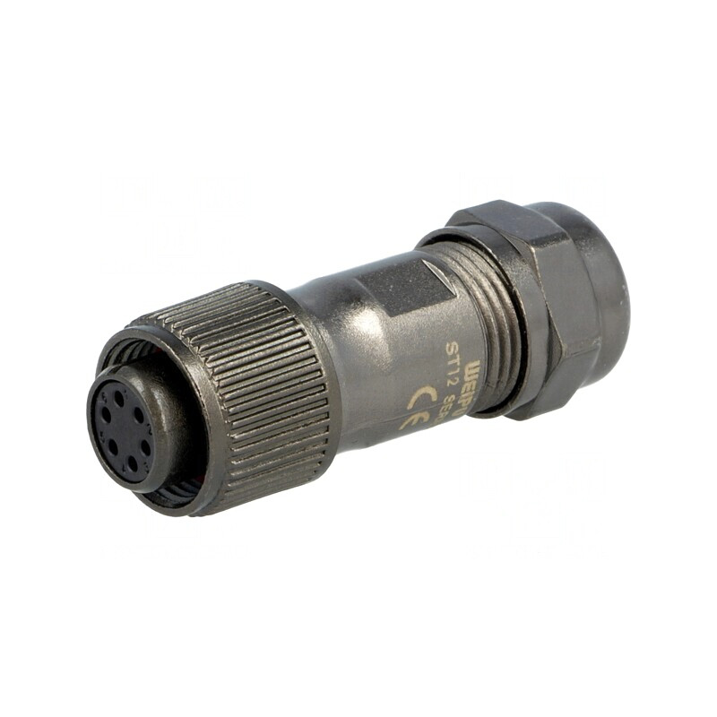 Mufă ST12 mamă 6 PIN IP67 5-8mm 5A 125V | Electronic-mag.ro | Componente Electronice Mufă ST12 mamă 6 PIN IP67 5-8mm 5A 125V | Electronic-mag.ro | Componente Electronice
