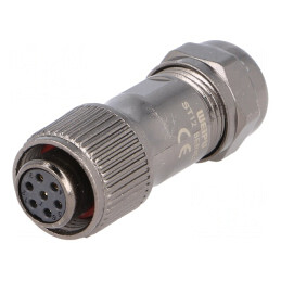 Mufă ST12 mamă IP67 5-8mm 5A 125V | Electronic-mag.ro | Componente Electronice