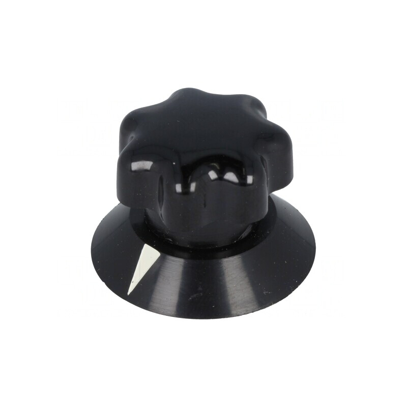 Buton rotativ negru cu indicator ABS 6mm 25x22mm | Electronic-mag.ro | Componente Electronice Buton rotativ negru cu indicator ABS 6mm 25x22mm | Electronic-mag.ro | Componente Electronice