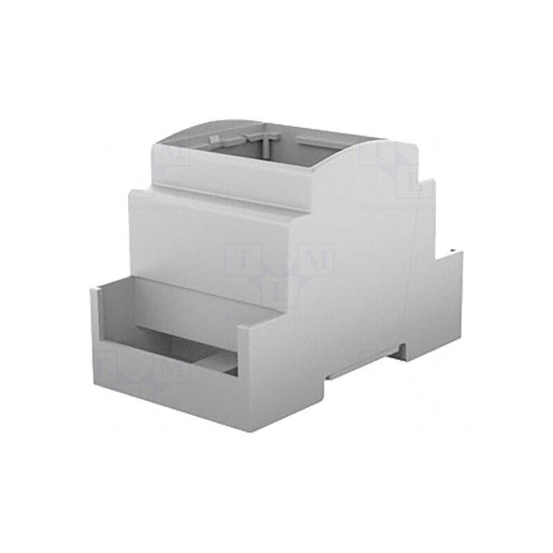 Carcasă gri pentru șină DIN 90,5x53,5x62mm | Electronic-mag.ro | Componente Electronice Carcasă gri pentru șină DIN 90,5x53,5x62mm | Electronic-mag.ro | Componente Electronice