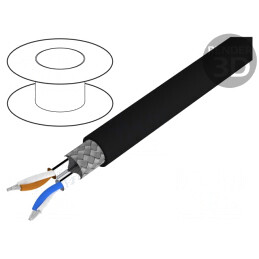 Cablu DMX HELULIGHT 2x2x0,22mm 110Ω | Electronic-mag.ro | Componente Electronice