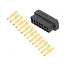 Mufă cablu-placă PCB mamă Datamate L-Tek 2mm 14 pini crimpată | Electronic-mag.ro | Componente Electronice