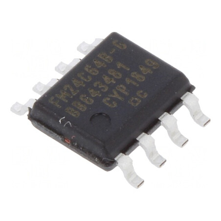 Memorie FRAM 64kb I2C 8kx8bit 4.5-5.5V 1MHz SO8 | Electronic-mag.ro | Componente Electronice