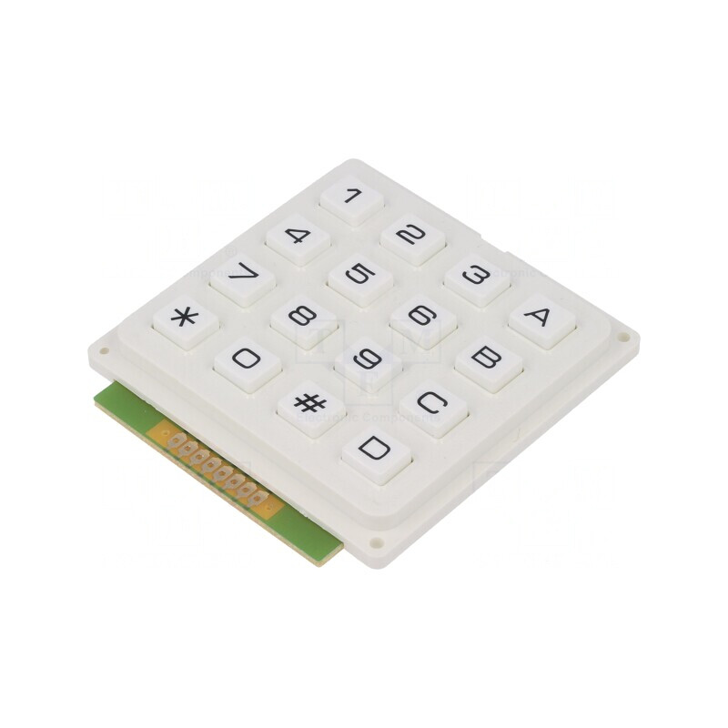 Tastatură 16 Butoane Plastic 20mA | Electronic-mag.ro | Componente Electronice Tastatură 16 Butoane Plastic 20mA | Electronic-mag.ro | Componente Electronice