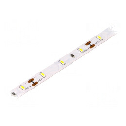 Bandă LED alb cald 3014 12V 60 LED/m 8mm IP20 120° 6W/m | Electronic-mag.ro | Componente Electronice