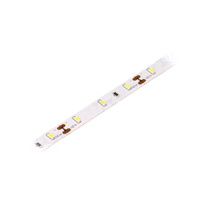 Bandă LED alb cald 3014 12V 60 LED/m 8mm IP20 120° 6W/m | Electronic-mag.ro | Componente Electronice
