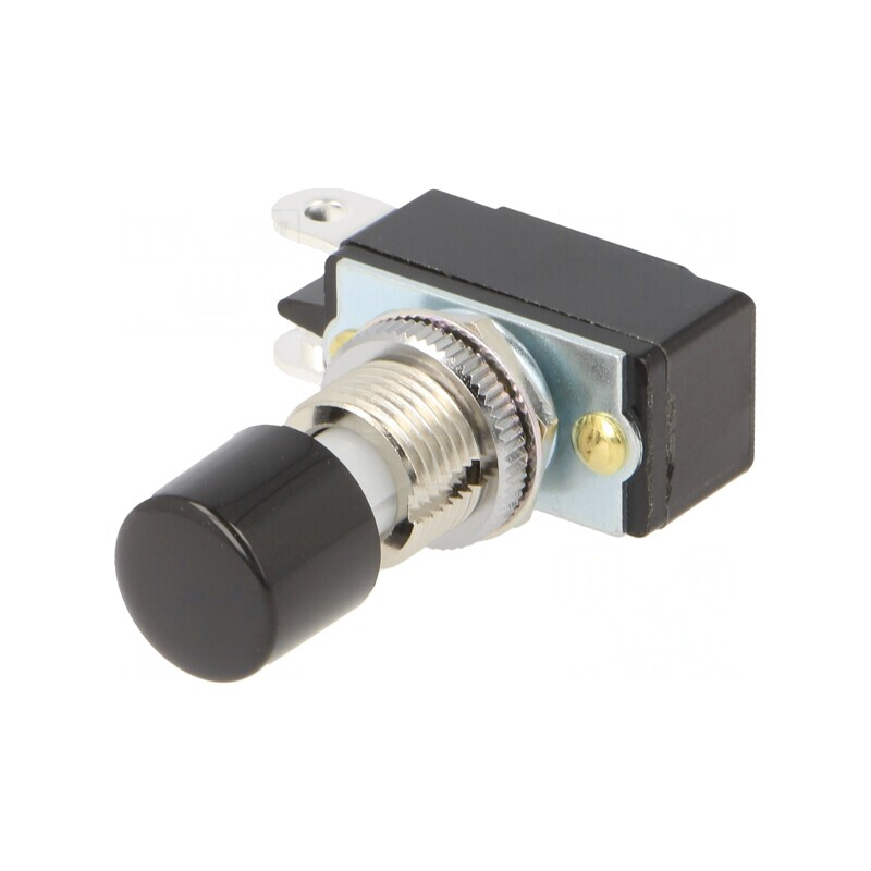 Comutator apăsabil 2 poziții SPST 3A 125V | Electronic-mag.ro | Componente Electronice
