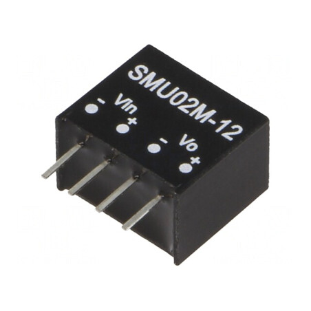 Convertor DC/DC 2W 12V 167mA | Electronic-mag.ro | Componente Electronice