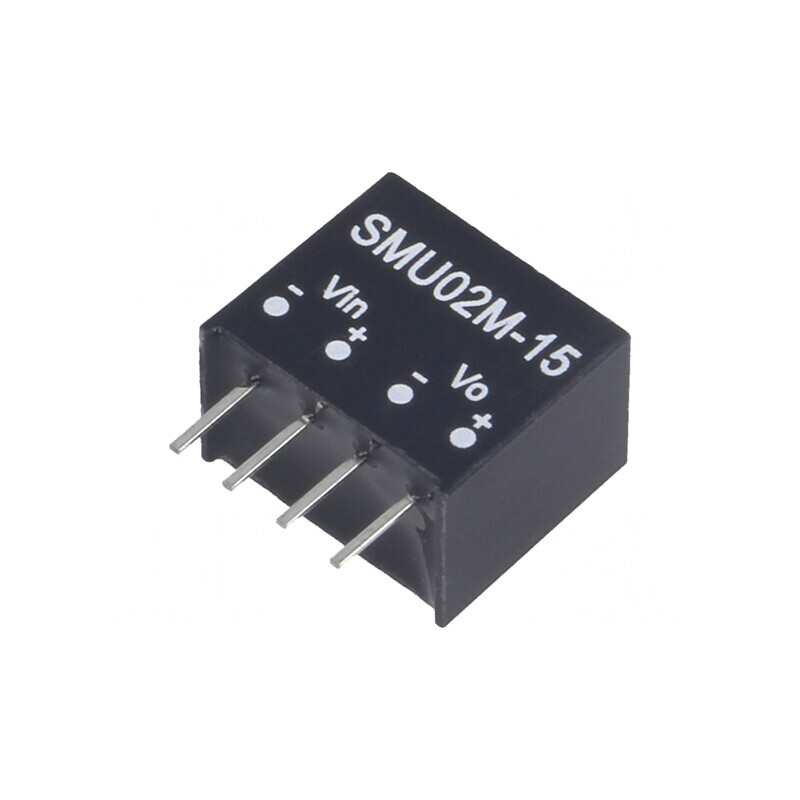 Convertor DC/DC 2W 10.8-13.2V la 15V 27-133mA | Electronic-mag.ro | Componente Electronice