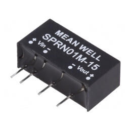 Convertor DC/DC 1W Input 11.4-13.2V Output 15V 67mA | Electronic-mag.ro | Componente Electronice