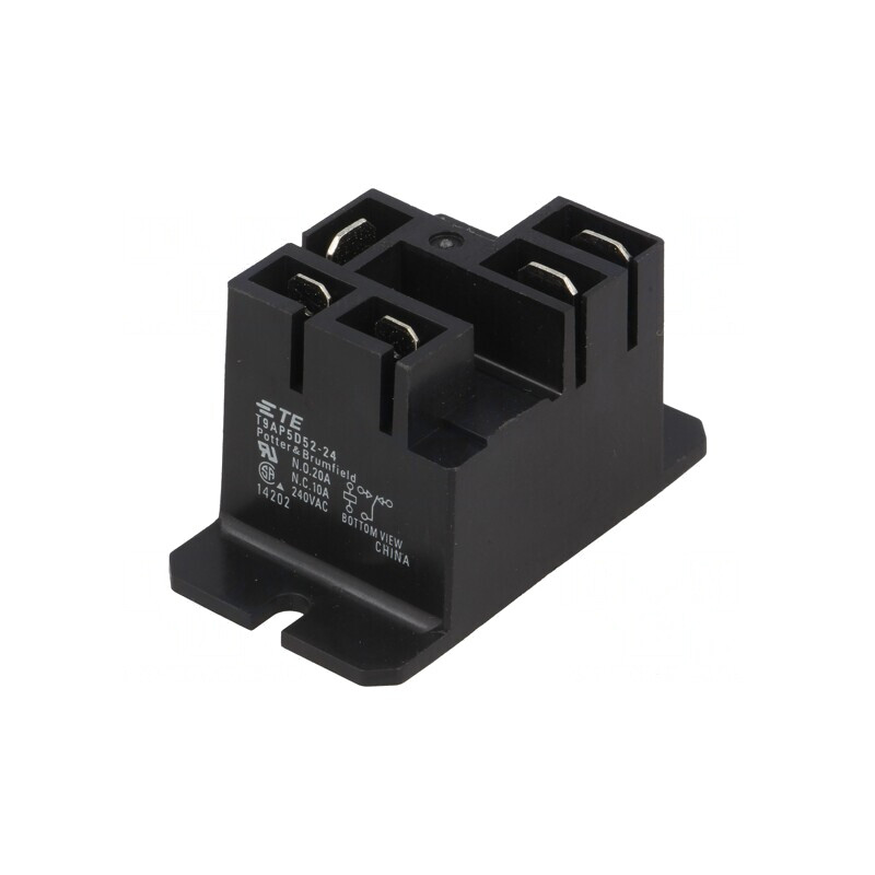 Releu Electromagnetic SPDT 24VDC 20A T9A 1W | Electronic-mag.ro | Componente Electronice Releu Electromagnetic SPDT 24VDC 20A T9A 1W | Electronic-mag.ro | Componente Electronice