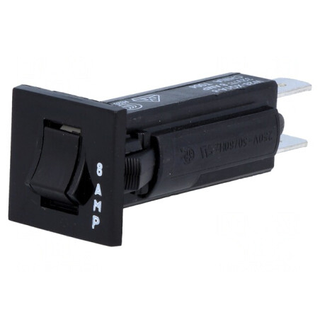 Întrerupător Supracurent 8A 250VAC 32VDC | Electronic-mag.ro | Componente Electronice