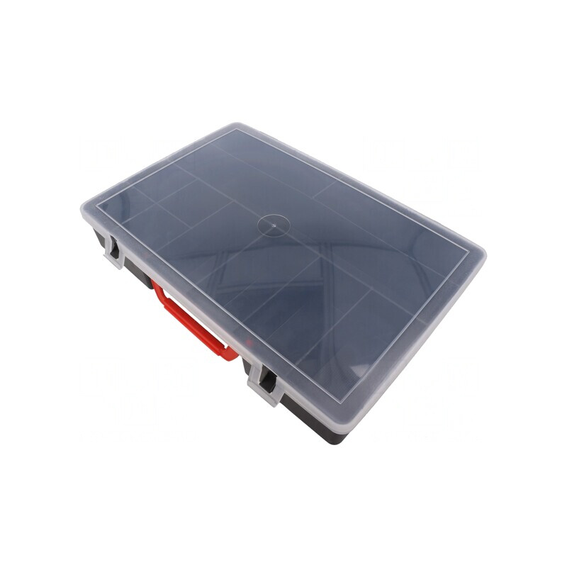 Container cu Partiții Polipropilenă 350x250x60mm | Electronic-mag.ro | Componente Electronice