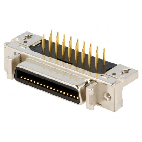 Conector MDR 36-Pin Ecranat Mamă 500V | Electronic-mag.ro | Componente Electronice