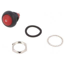 Comutator Apăsare 2 Poz SPST-NO 0.4A 32VAC | Electronic-mag.ro | Componente Electronice