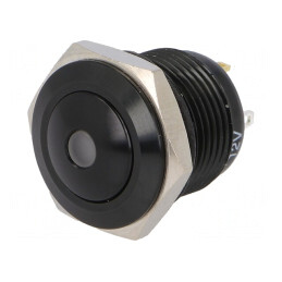 Comutator Anti-Vandalism Verde IP65 2A 36VDC SPST-NO | Electronic-mag.ro | Componente Electronice