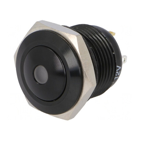 Comutator Anti-Vandalism Verde IP65 2A 36VDC SPST-NO | Electronic-mag.ro | Componente Electronice
